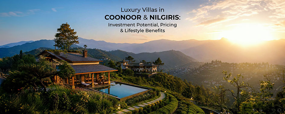 Luxury Villas in Coonoor & Nilgiris: Investment Potential, Pricing & Lifestyle Benefits
